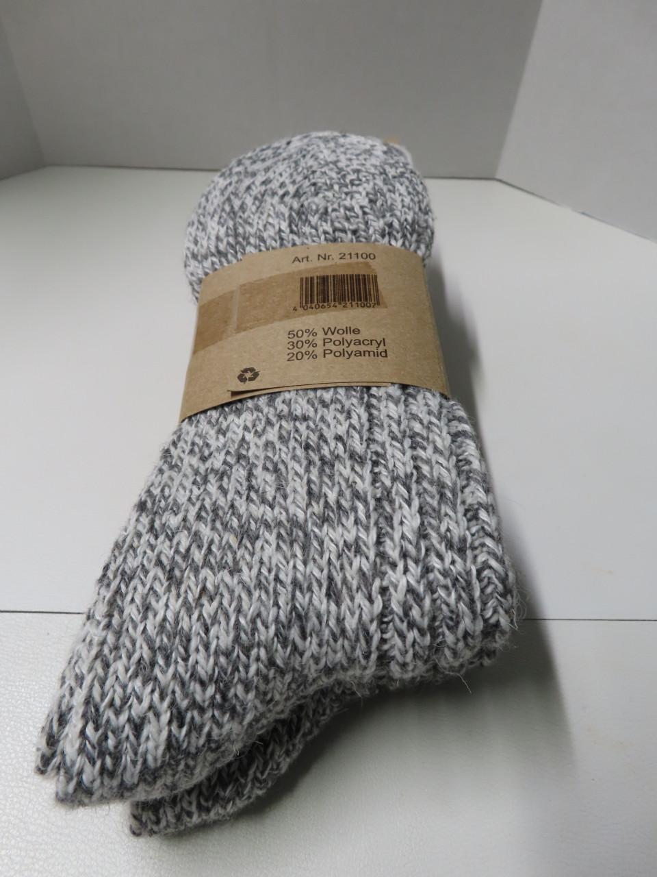 Wintersokken €.9,95 2 paar Natur. Wollig warm. Gr. 43-46