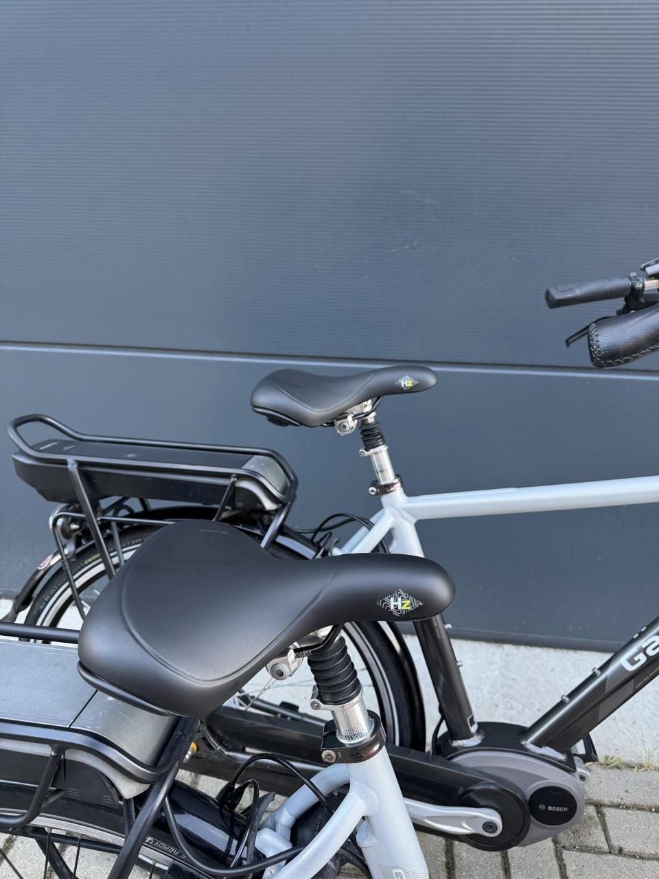 Set Gazelle Orange middenmotor elektrische fiets 400WH