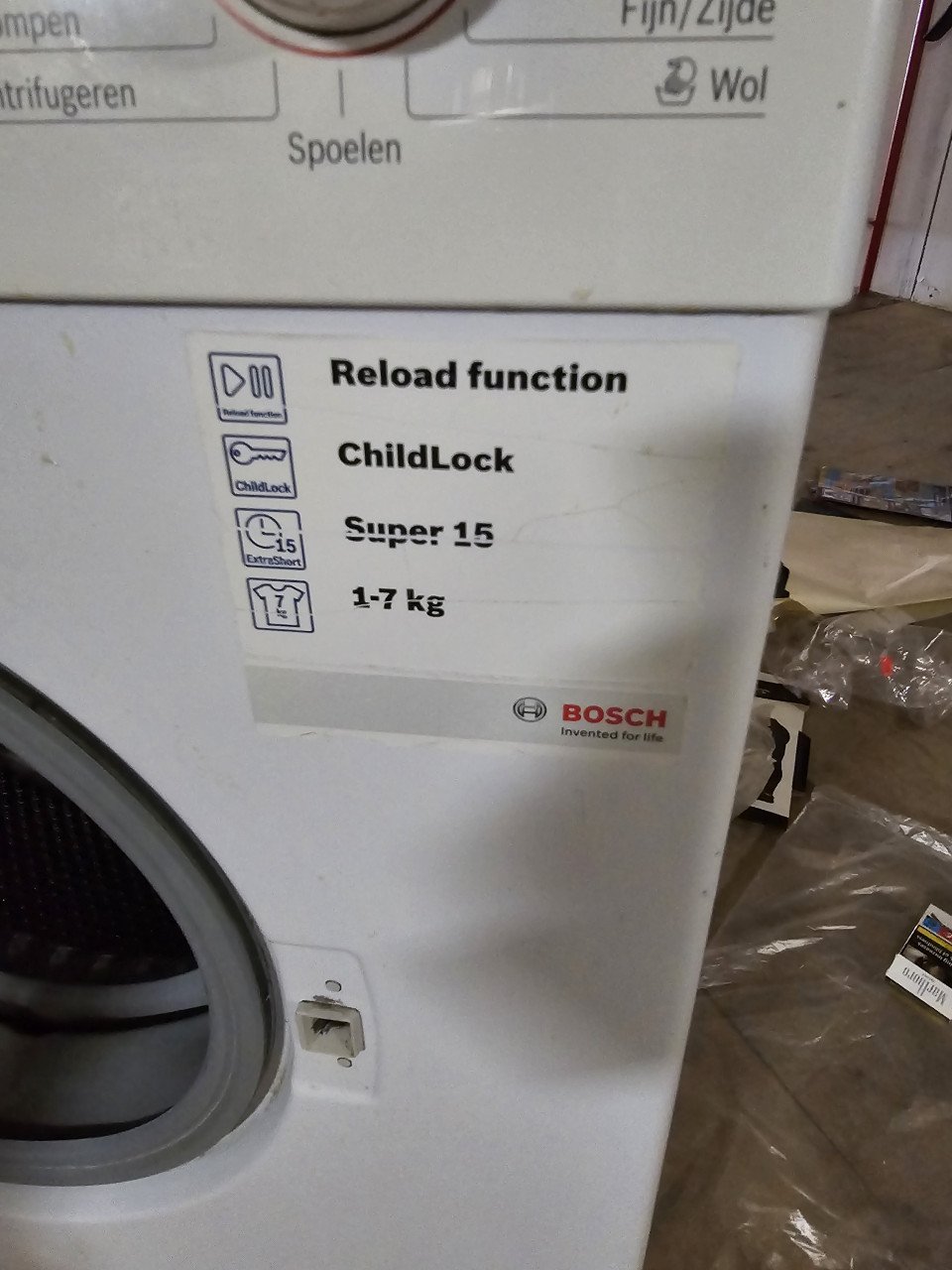 2Wasmachine  , 1 droger