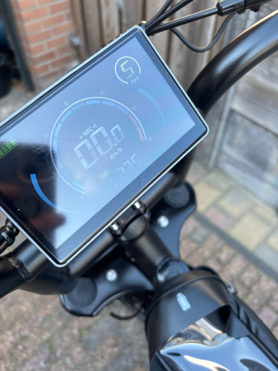 Nieuwe fatbike C80 met maar 200 km gereden
