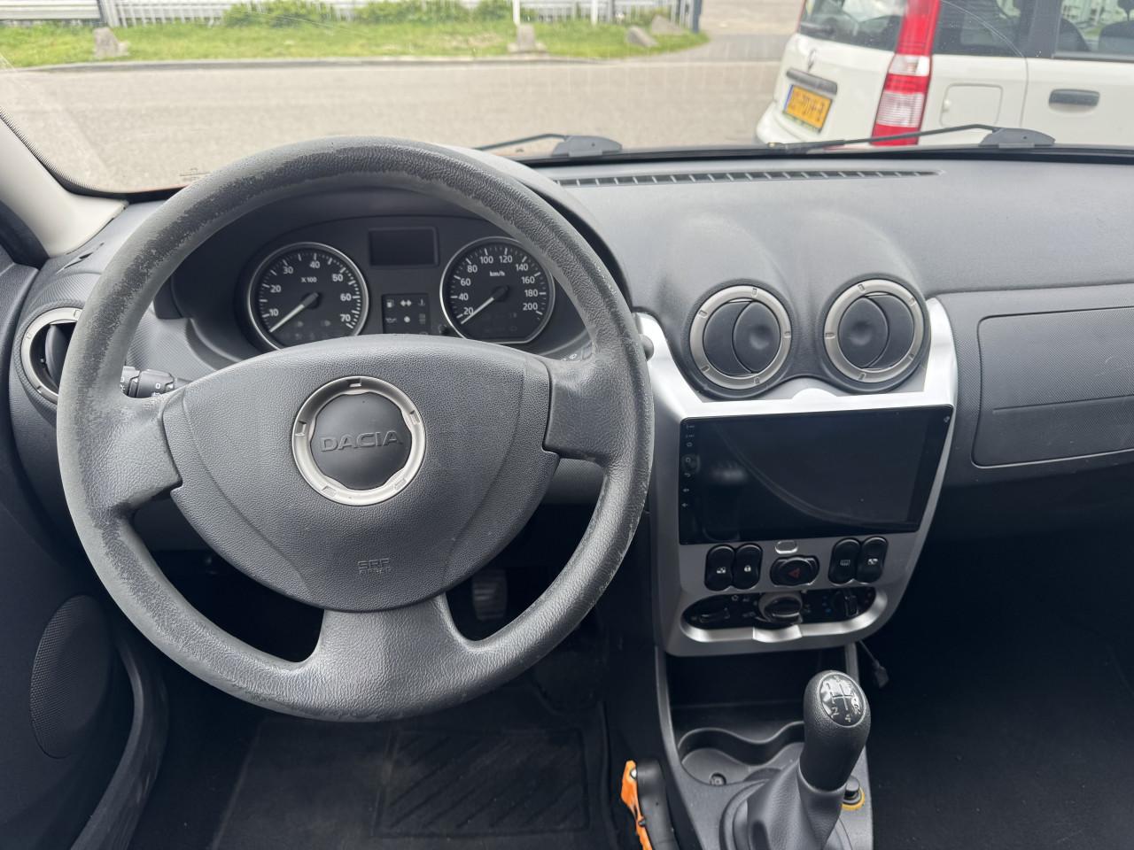 Dacia Sandero 1.6 MPI Stepway 90 2010 Rood Airco Apk Nap Navi