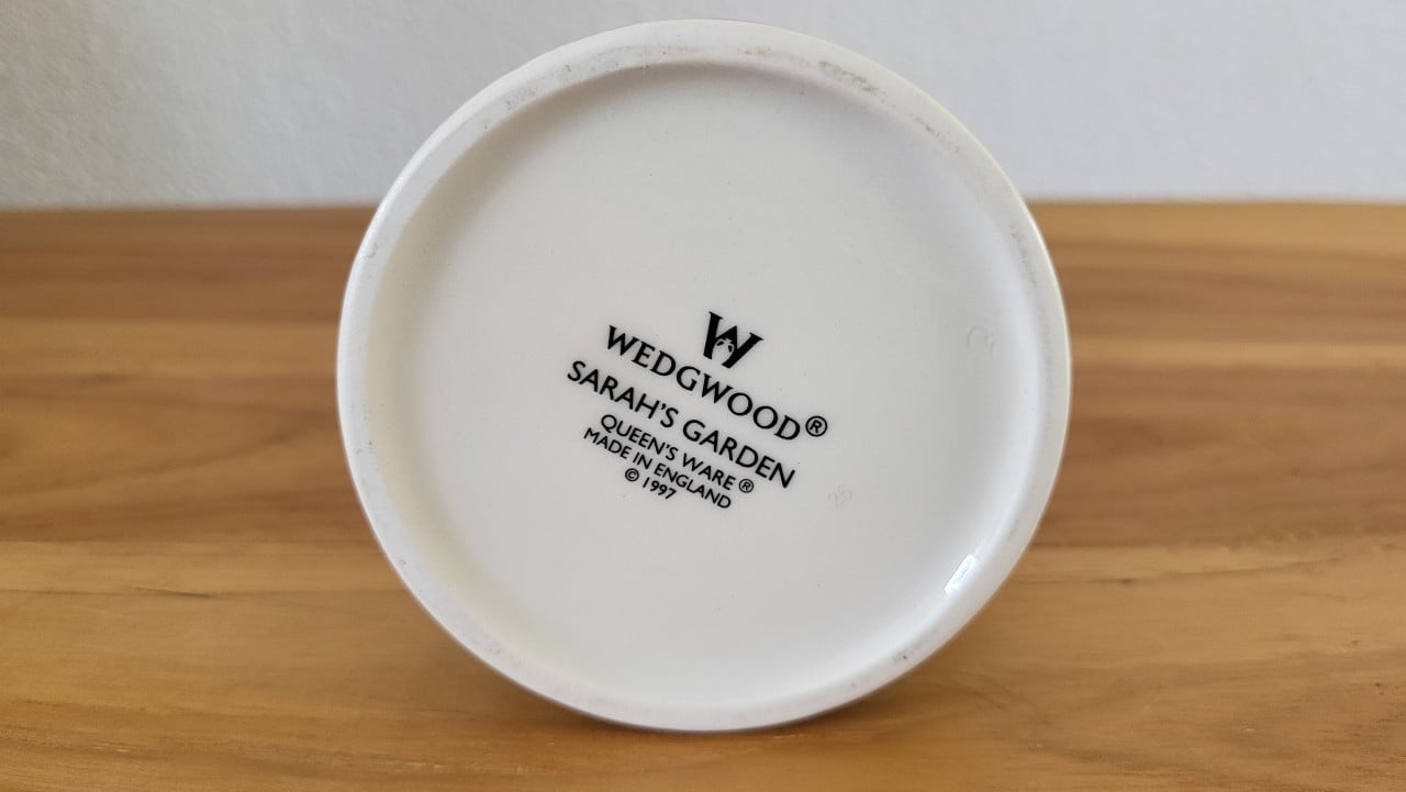 Wedgwood Sarah's Garden melkkan, h 11 cm