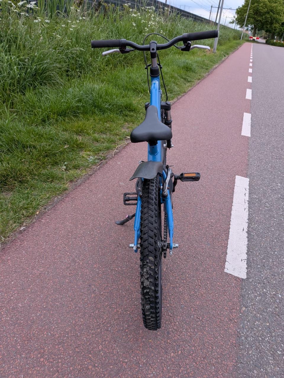 Jongensfiets alphina trial