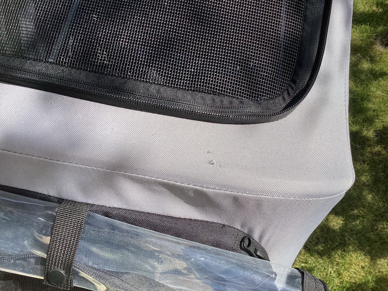 Honden fietskar/ buggy maat M tot 22 kg