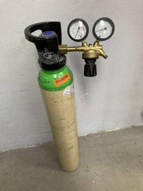 Mig-Mag gasfles met mixed vulling 85-15%