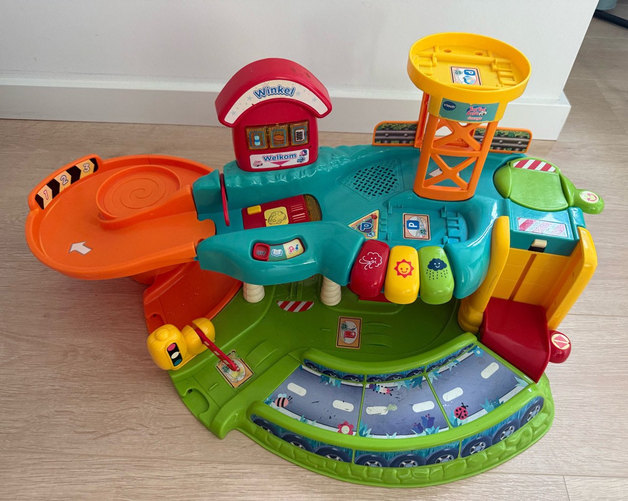 VTech Toet Toet Auto Garage met 14 auto’s en 2 Zoef Zoef dieren