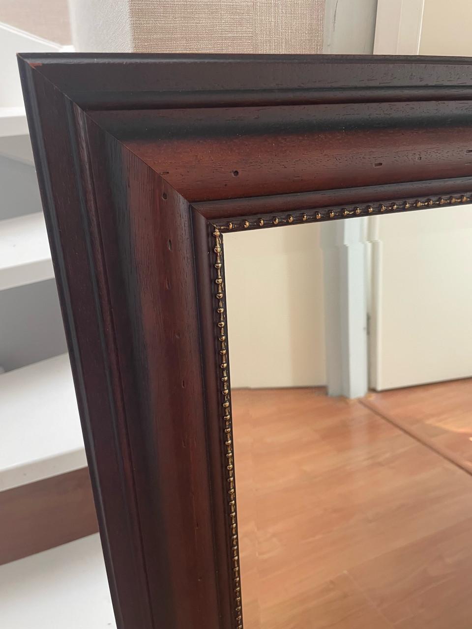 Houten spiegel 60x90