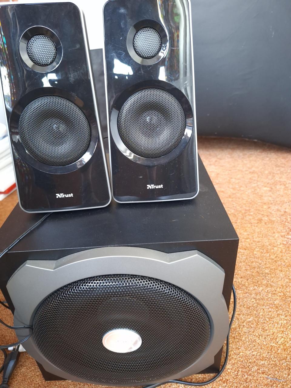 NIEUWE Trust Tytan 2.1 Speaker Set - 120W - Ongebruikt!
