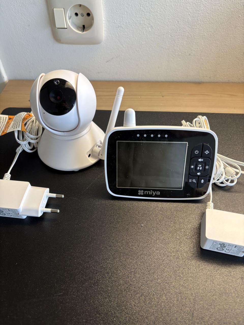 Miya babyfoon met camera, als nieuw