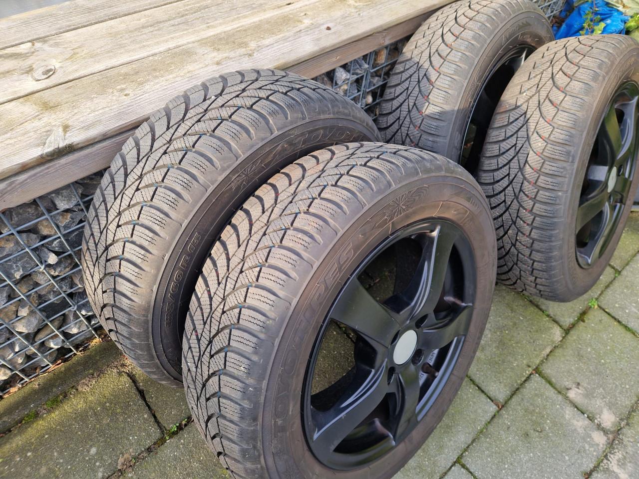 Winterbanden met licht metalen velgen