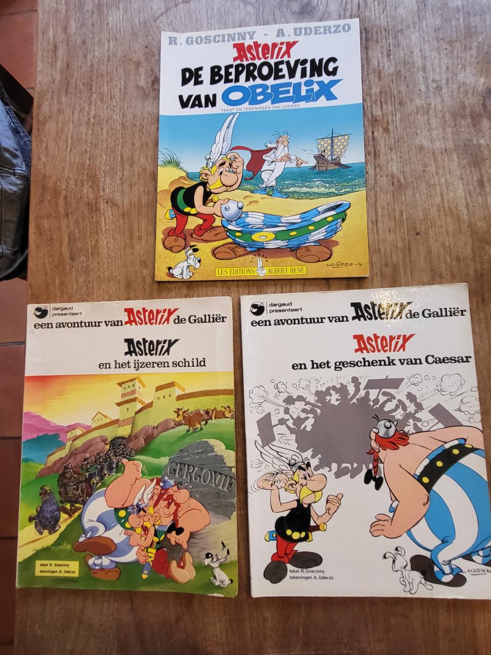 Stripboeken Asterix en Obelix