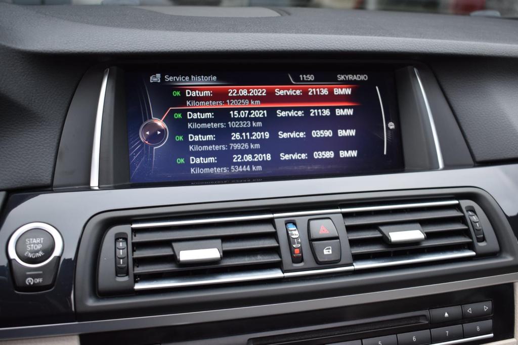 BMW 5 Serie 520i m sport | schuifdak | camera | leder | nap | adapt. cruise