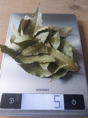Laurierblaadjes gedroogd
