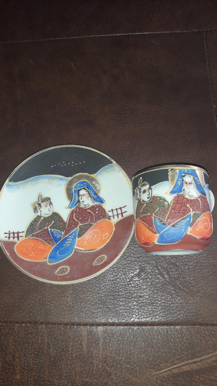 Divers Satsuma servies porselein