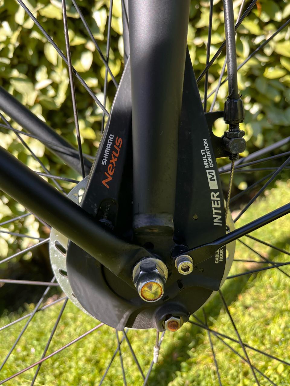 Gazelle Heavy Duty - dames - 54 cm - 7 versnellingen - mat zwart