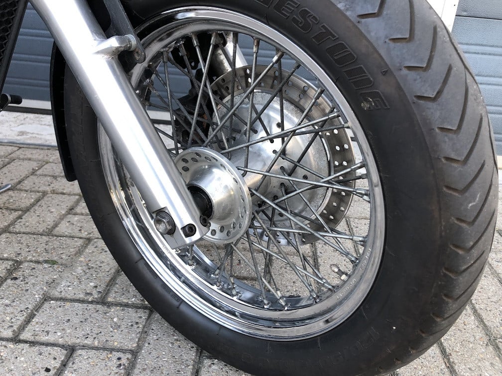 Honda VT750C2, licht verbouwde chopper uit 1997, geschikt voor A2, €2295,-