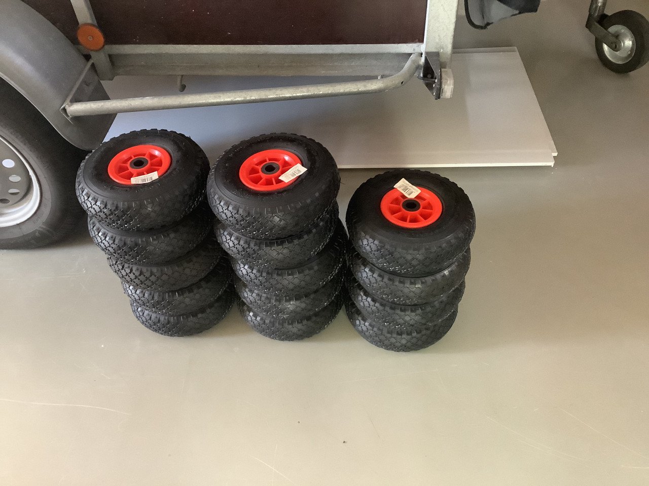 Steekwagen bandjes