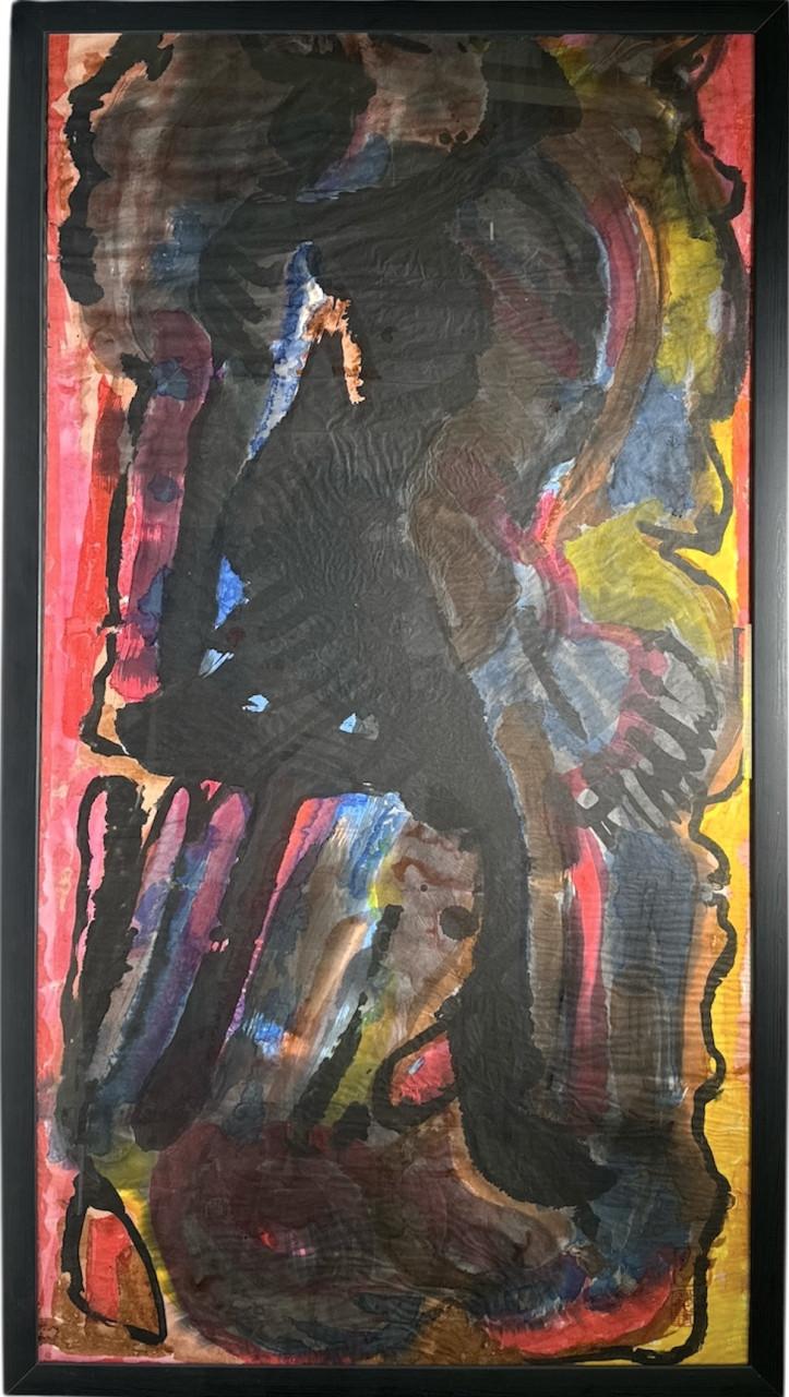 Schilderij Ernst Vijlbrief. Groot 70x130cm!