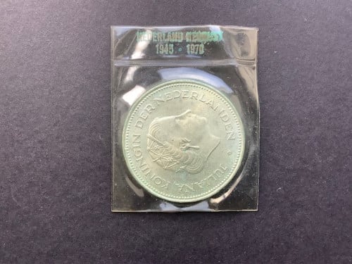 Juliana , 10 gulden zilver 1970 unc.