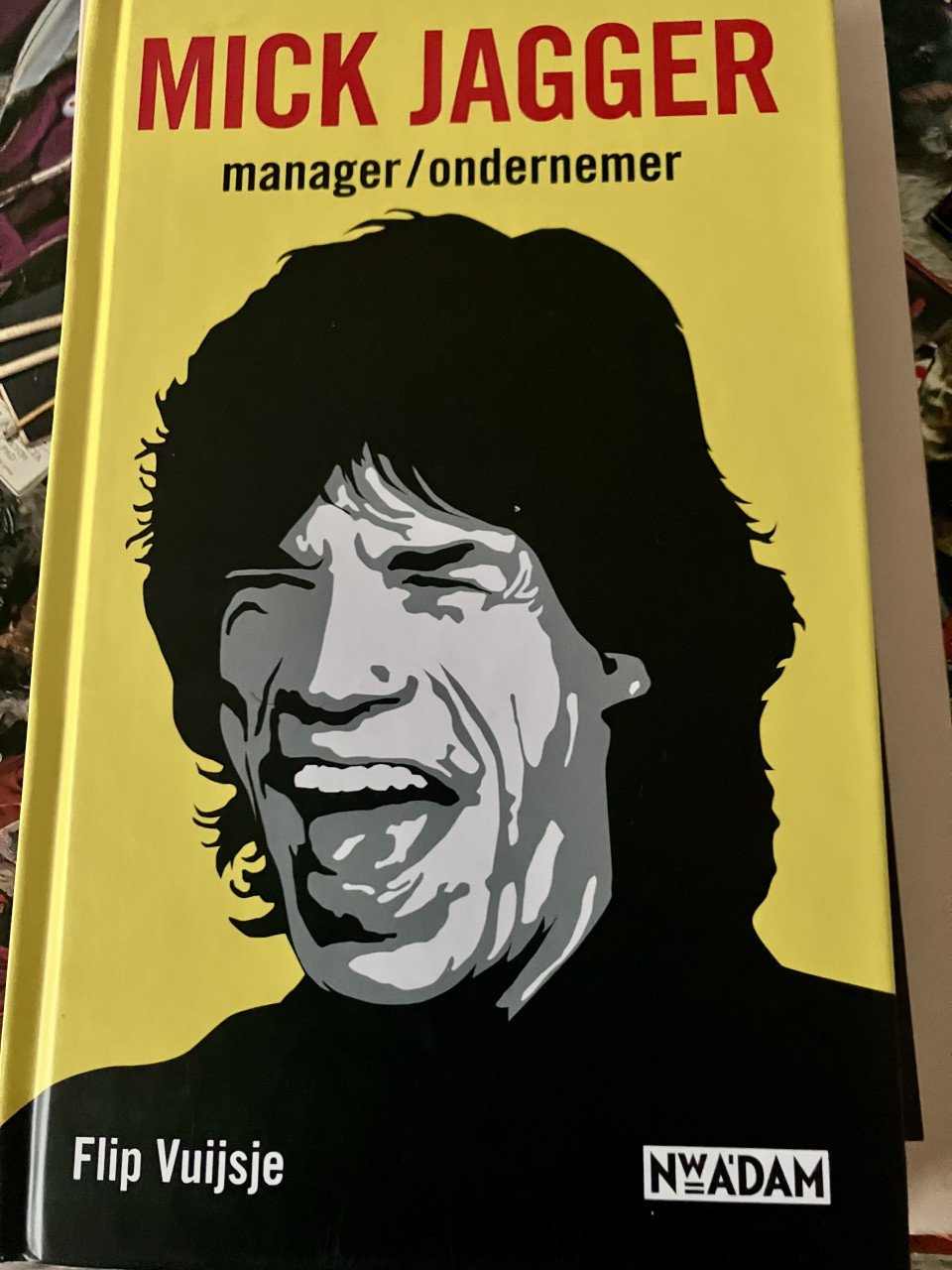 Rolling Stones / Mick Jagger VIER BOEKEN