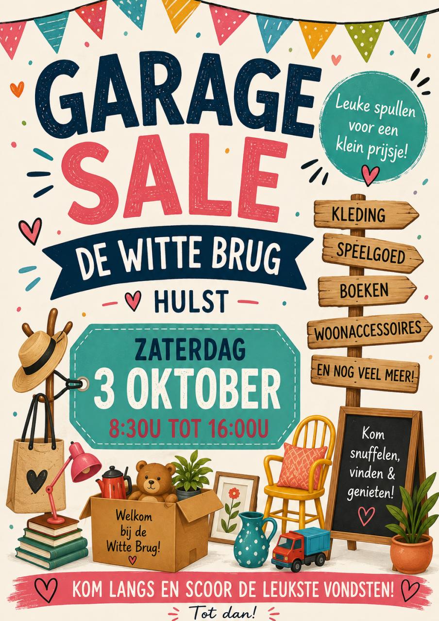 GARAGESALE 3 OKTOBER 2026