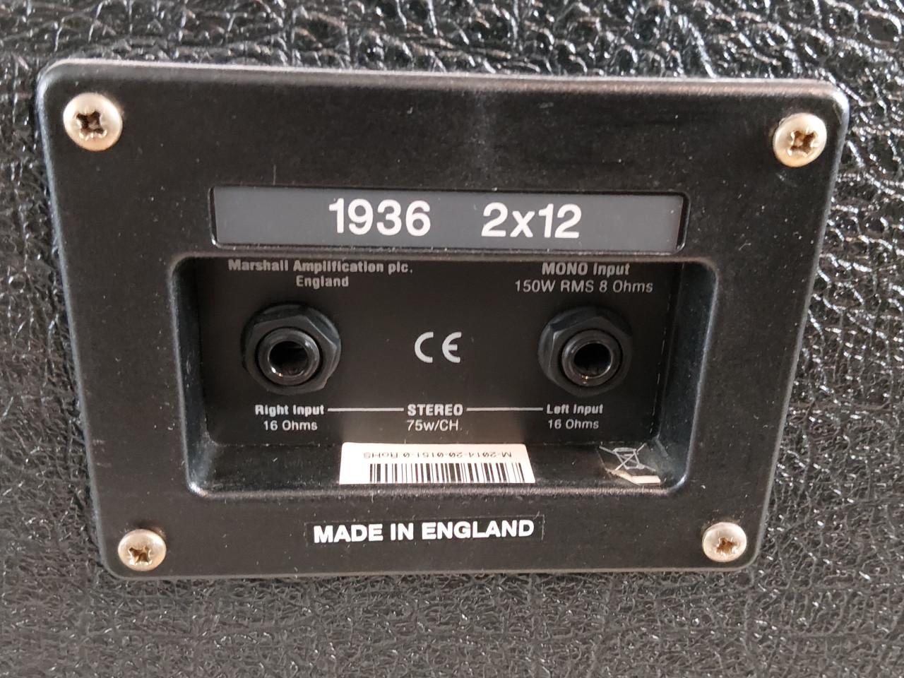 Complete Marshall MG100HCFX versterker