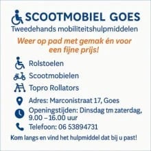 Aanbod tweedehands  mobiliteitshulpmiddelen