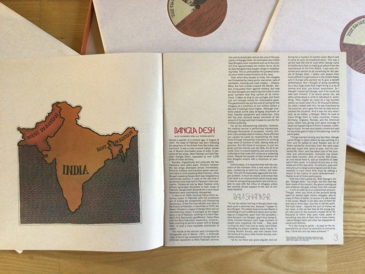 Vinylplaat/ Lp The concert for Bangladesh