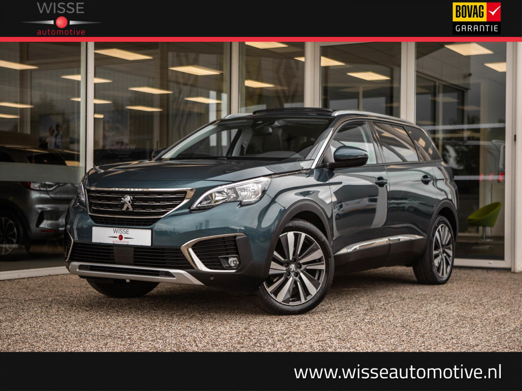 Peugeot 5008 1.2 puretech 130pk blue lease premium automaat | 7-zits |panor