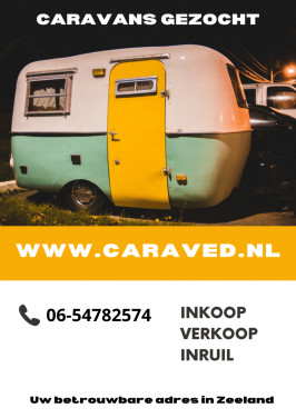 Uw caravan verkopen doet u via CaravEd :)