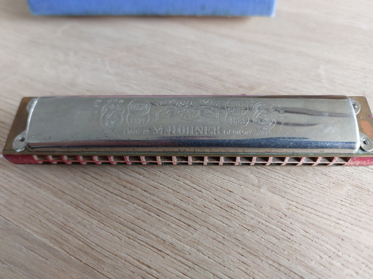 Mondharmonica Hohner Bravo F keu/ F akkoord