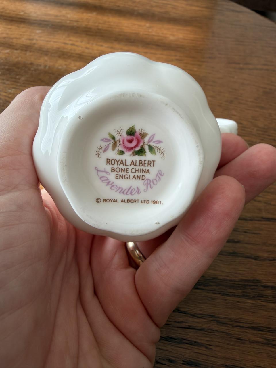 Royal Albert Lavender Rose 6-persoons set