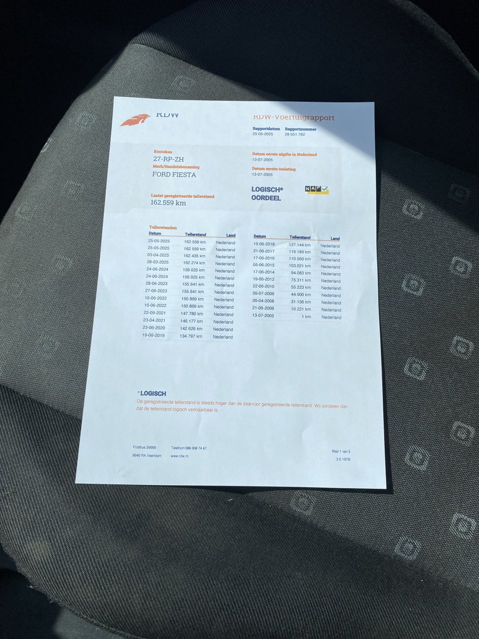 Ford Fiësta 1.3 8V 3DR 2005 Blauw | NAP