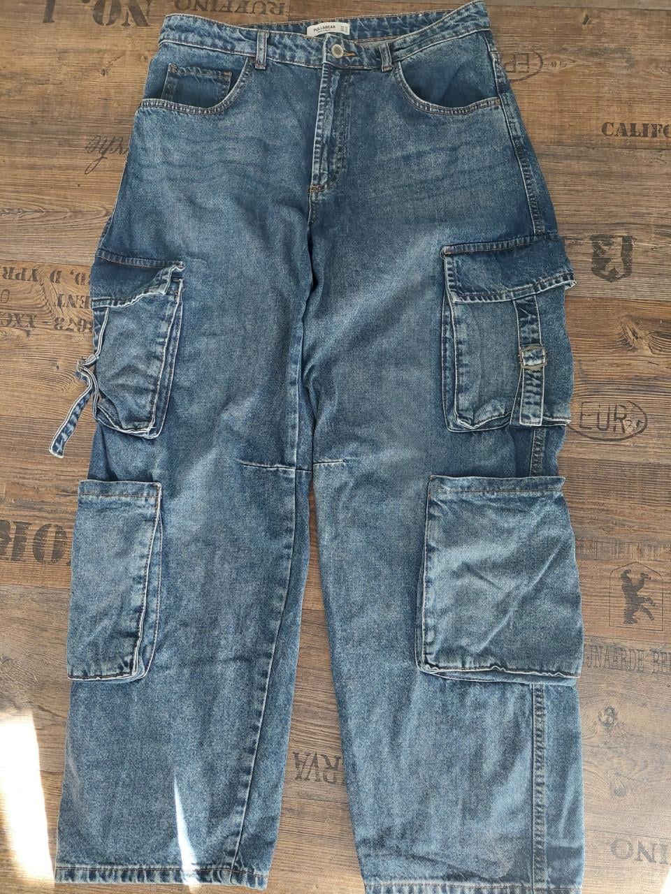Stoere Pull & Bear damesjeans mt 42