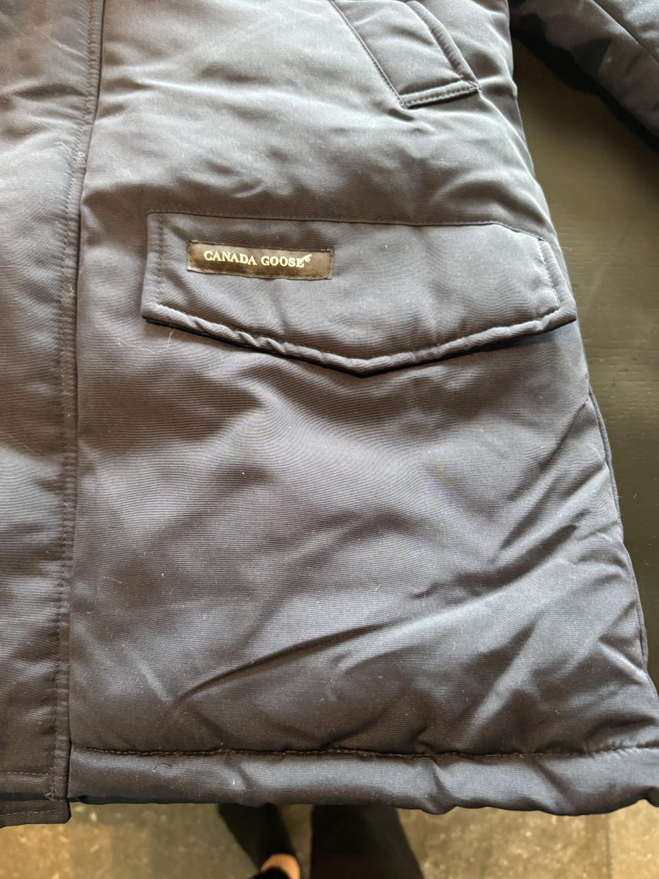 Winterjas jongens maat m Canada goose blauw