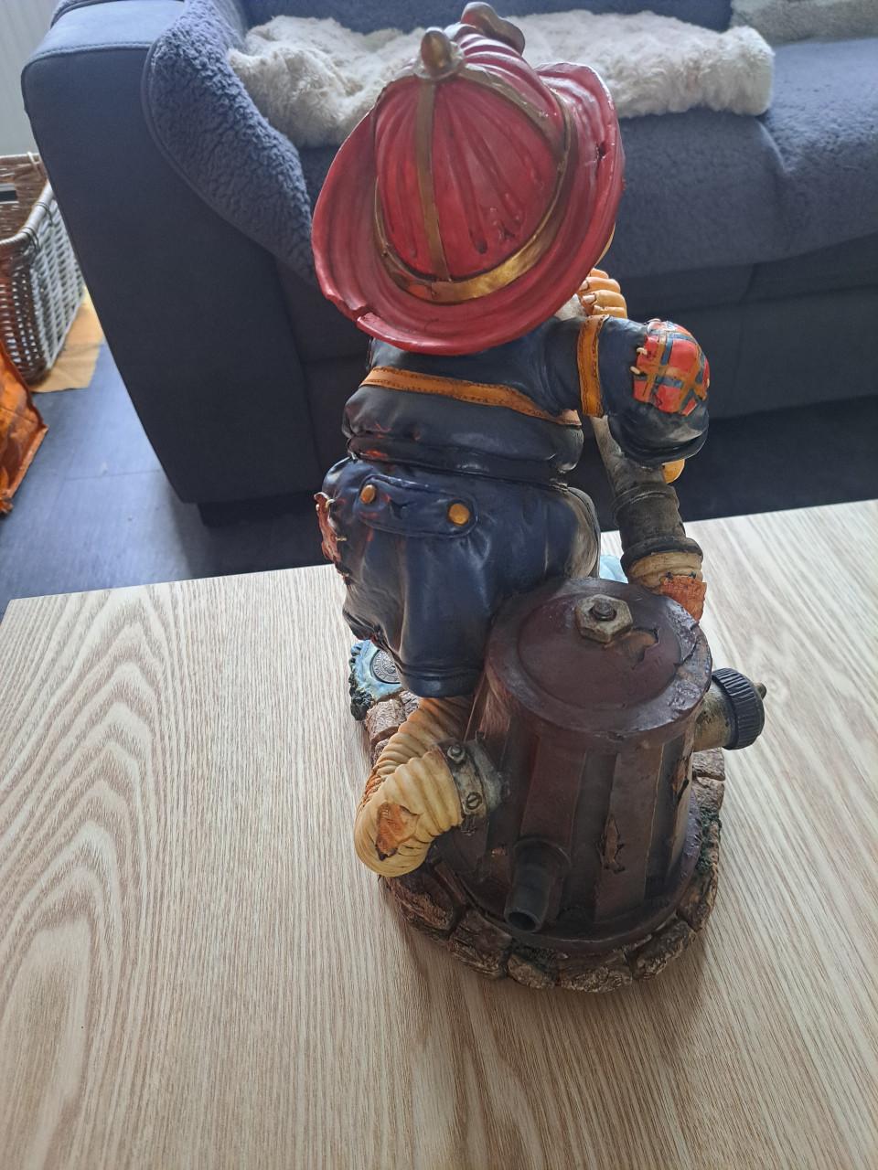 ORIGINELE BRANDWEERMAN LAAF VIJVERSPUITER