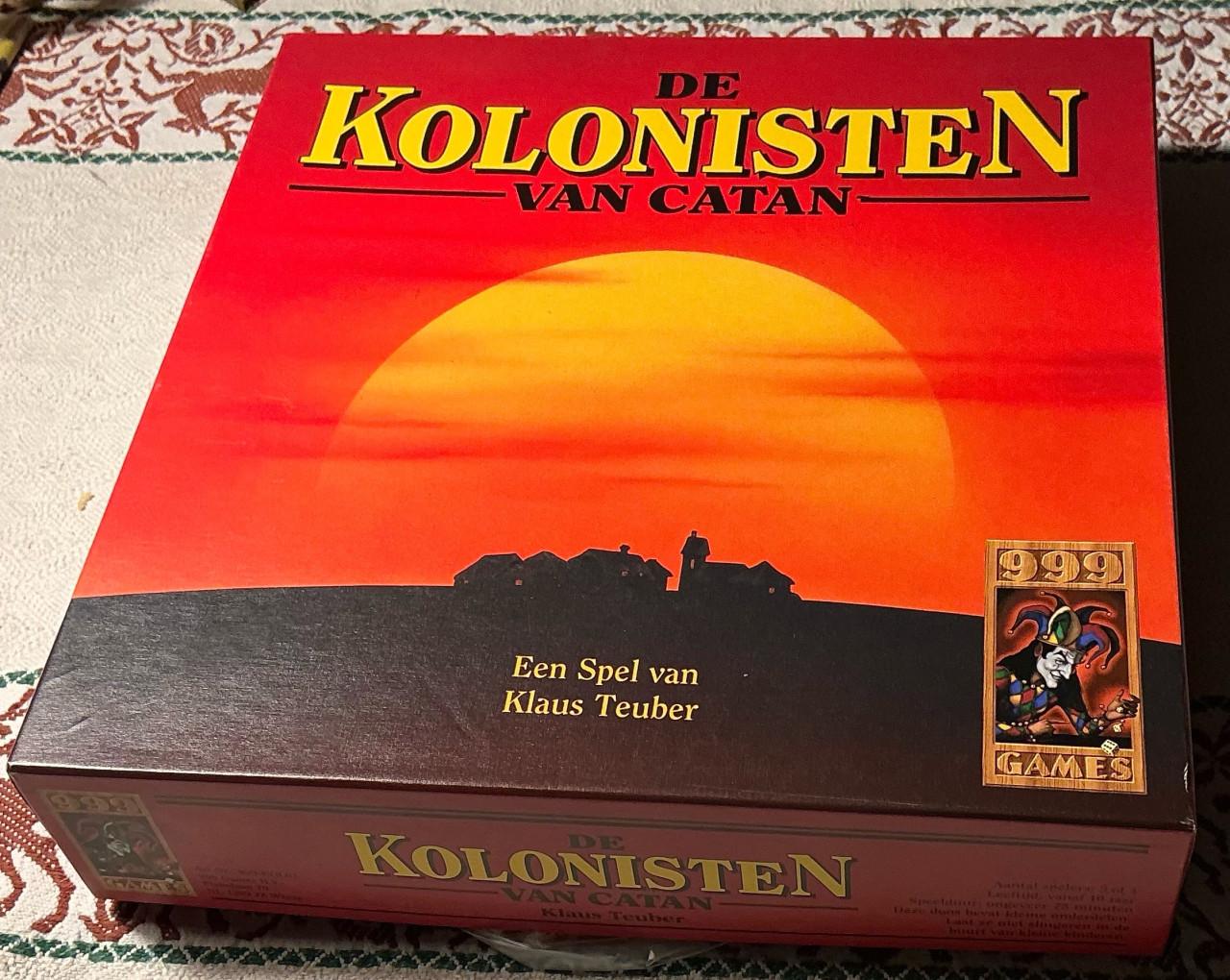 De Kolonisten van Catan nieuwe houten versie