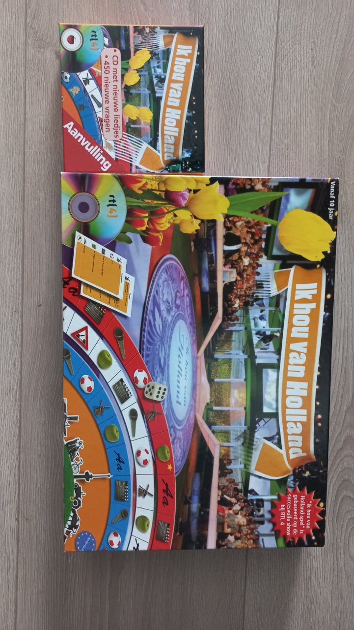 Spel Ik hou van Holland met aanvulling