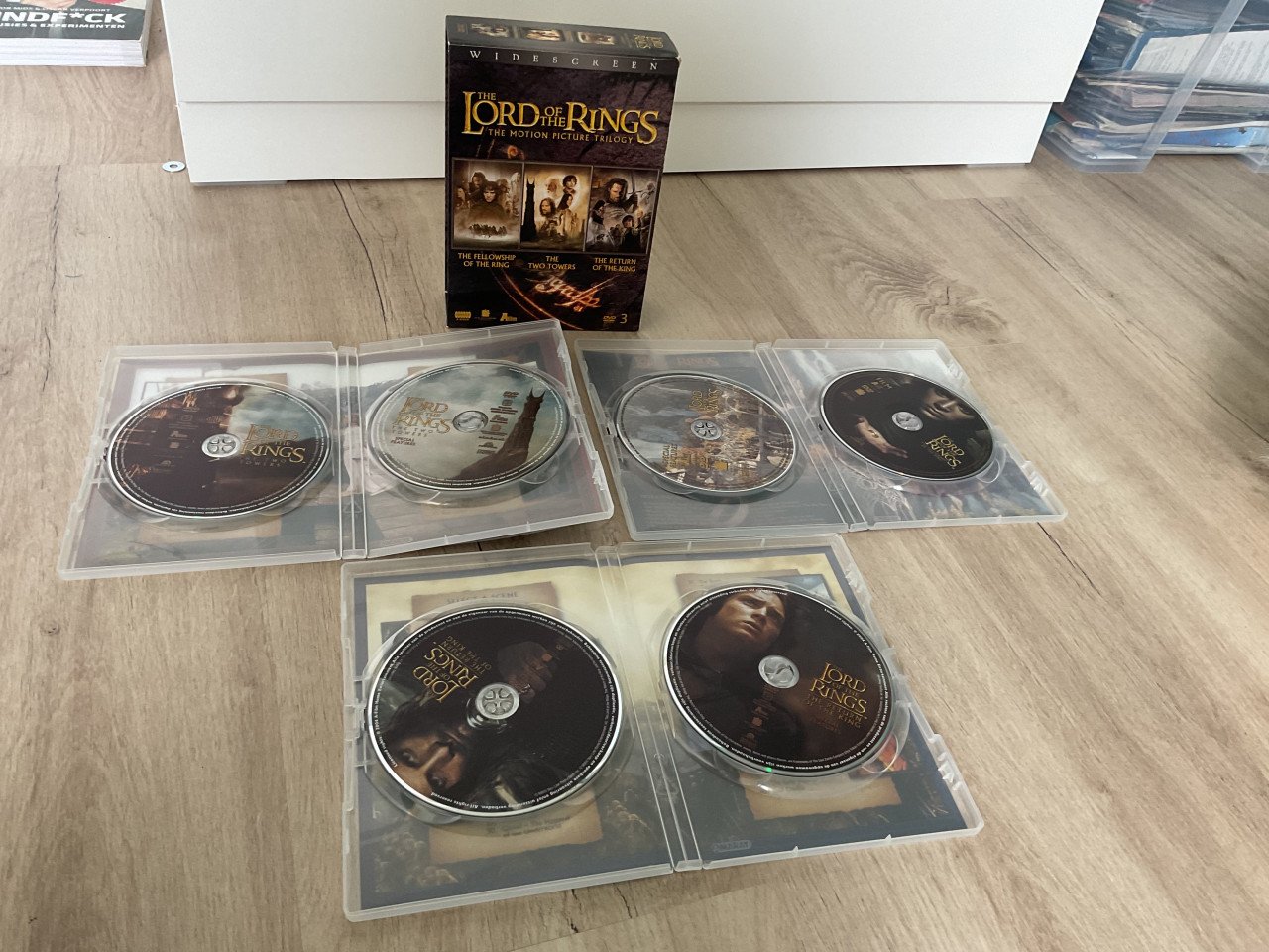 Box DVD’s the Lord of the Rings trilogie special edition