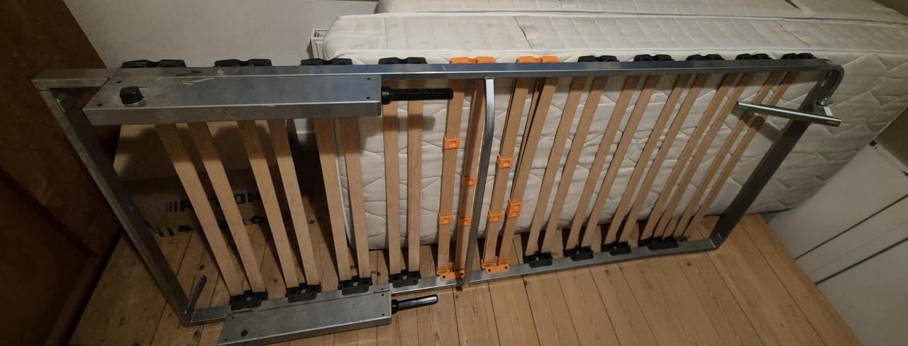 Bed kast opklapbaar! één en of tweeperoons