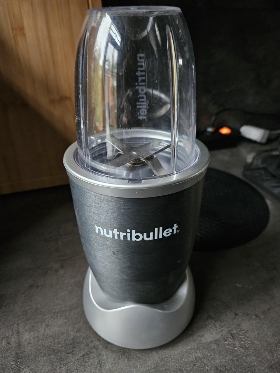Zgan Nutribullet blender donkergrijs werkende en nette staat