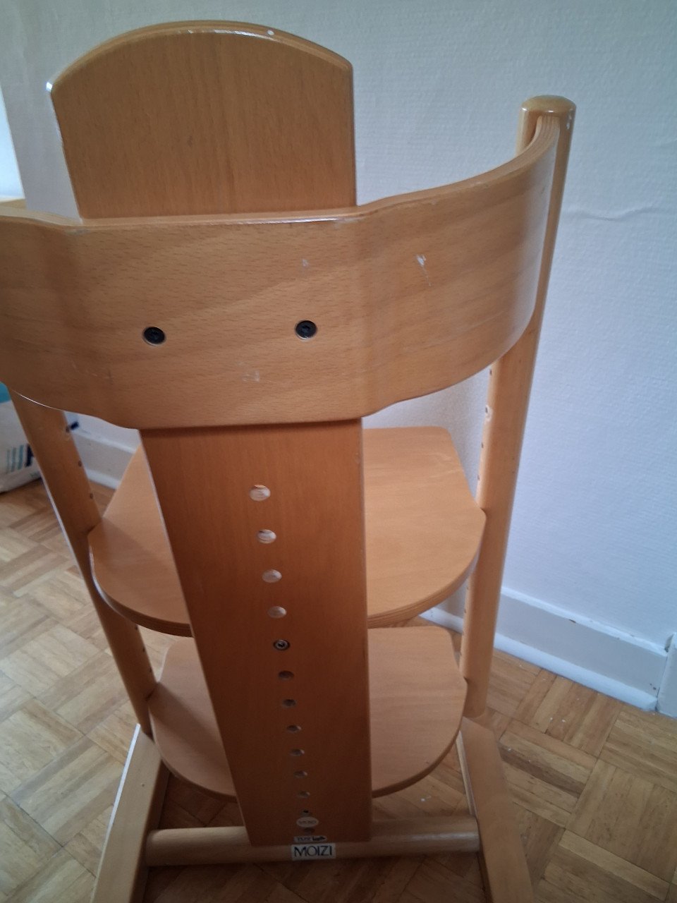 Houten kinderstoel Moizi