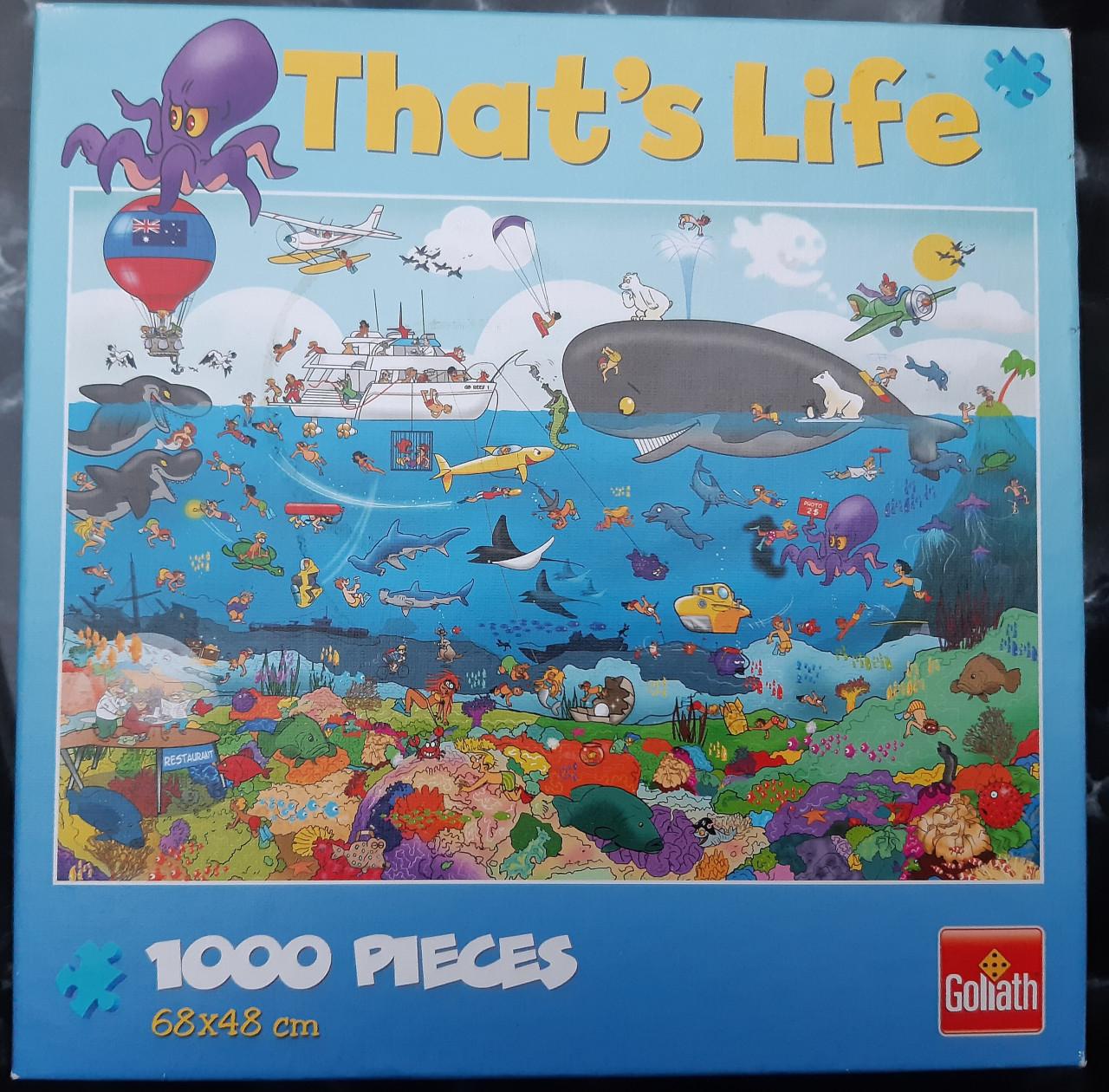 Goliath That's Life puzzle Waterleven