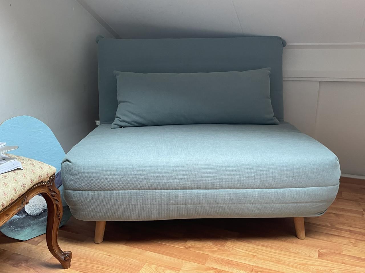 Mintgroen Slaap en Zit Bank