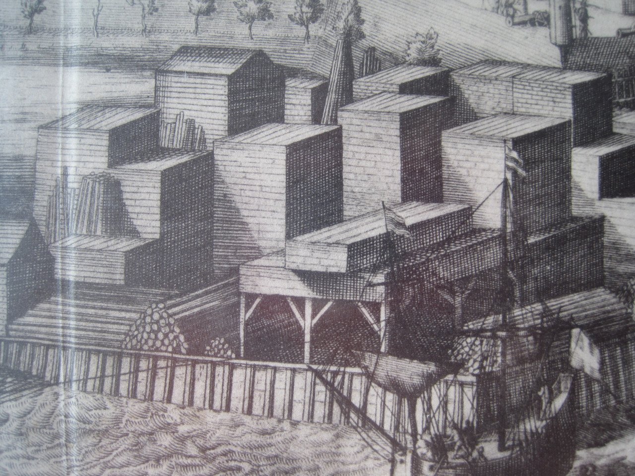 Gravure Middelburg  ca. 1680