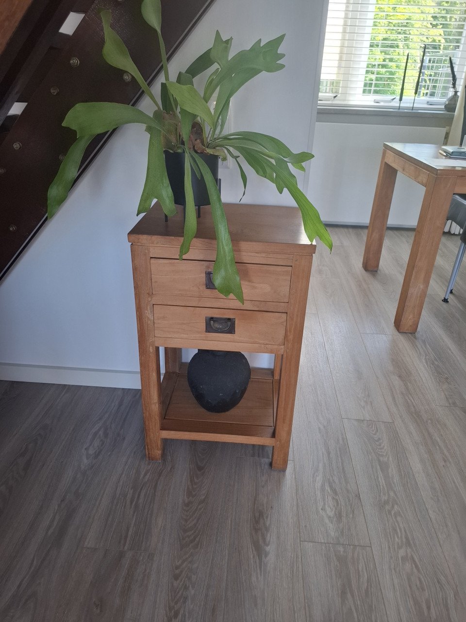 Teakhouten ladekastje