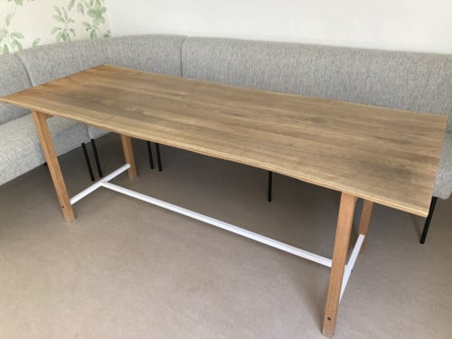Eettafel licht eiken