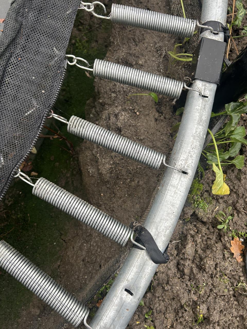 North oval inground trampoline 420cm