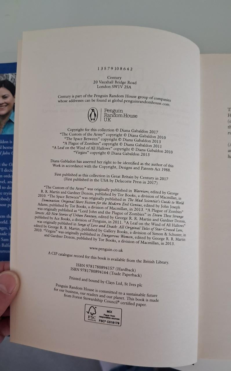 Seven Stones. Uit de Outlander serie