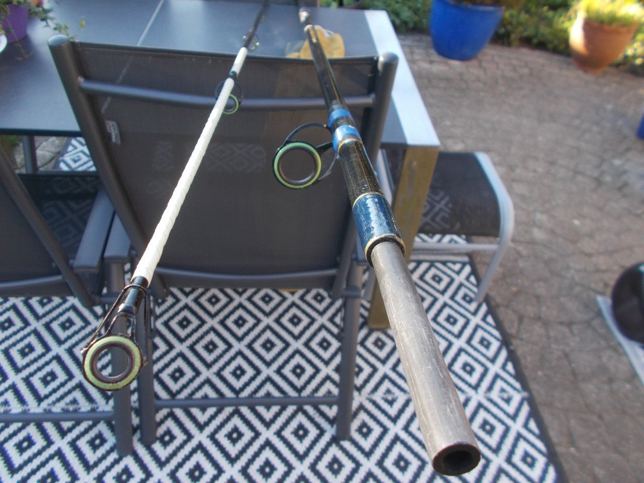 Carbon strandhengel 400 cm
